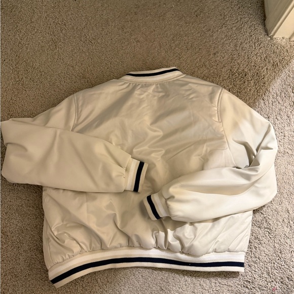Guess Ivory Bomber Jacket - Picture 2 of 4